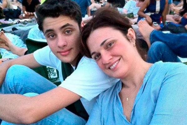 Daniela Pessoa e filho