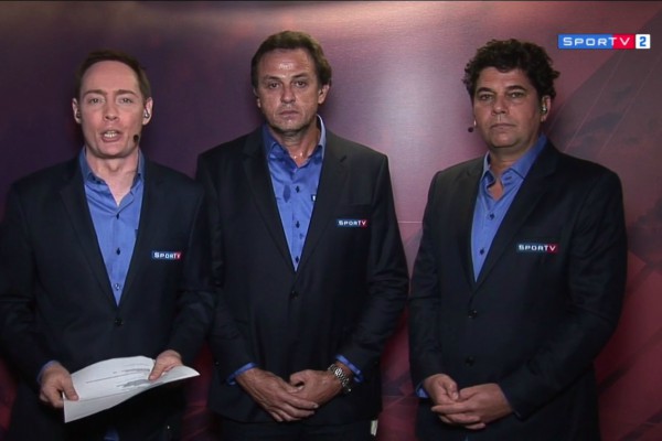 Comentarista do SporTV sofre com calor durante transmissão do Grand Prix de vôlei feminino