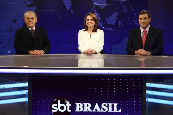 SBT Brasil - Carlos Nascimento, Joseval Peixoto e Rachel Sheherazade