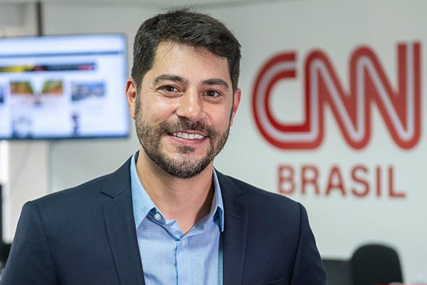CNN Brasil despenca e fica em último lugar no horário nobre de domingo