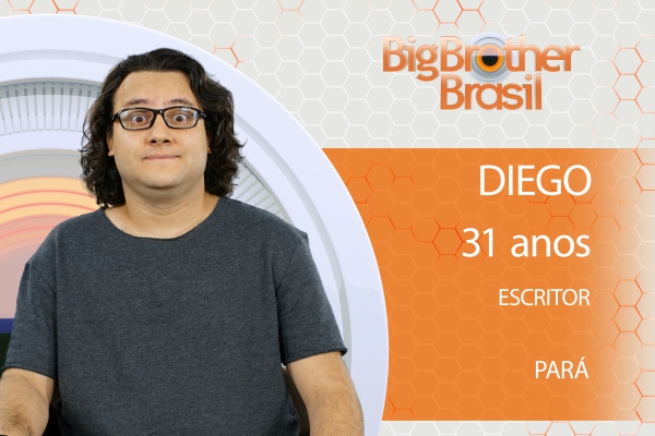 BBB18: Diego difere do tipo atlético! Brother que não fala palavrão pretende apostar no diálogo