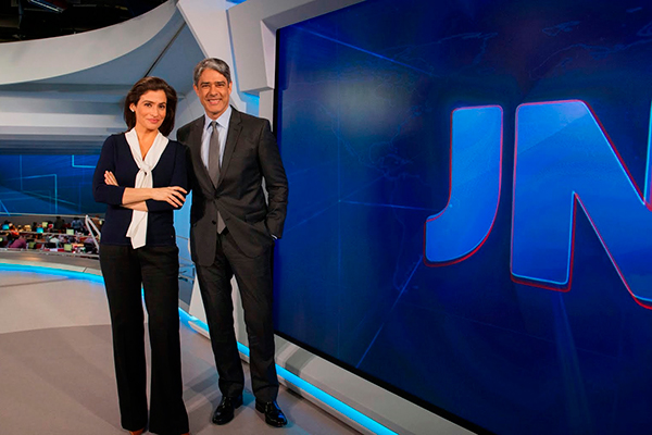 Globo trocará cenário do Jornal Nacional no dia 19 de junho