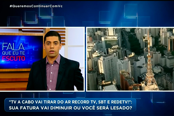 Telespectadora chama Record de lixo e briga com pastor ao vivo no Fala Que Eu Te Escuto; confira o vídeo