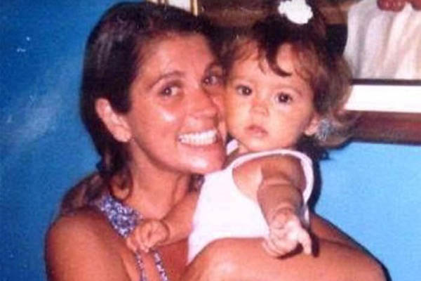 Tássia Camargo e sua filha