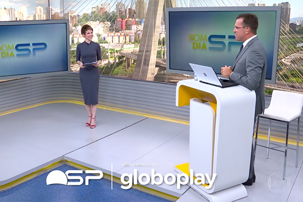 Jornalista pede demissão da Globo logo após apresentar o Bom Dia São Paulo  - TV História