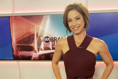 Neila Medeiros no SBT Brasília