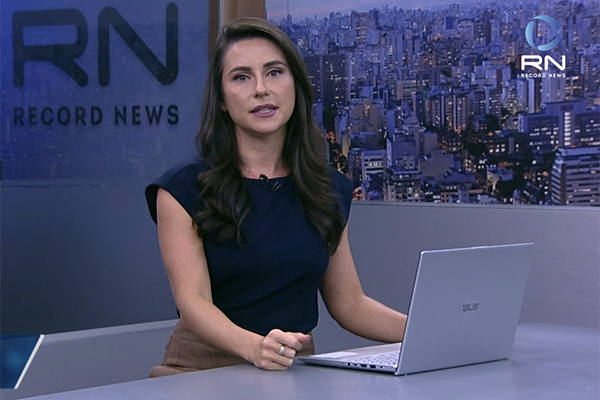 Novo jornal da Record News tem 88% mais audiência que a CNN Brasil na TV paga