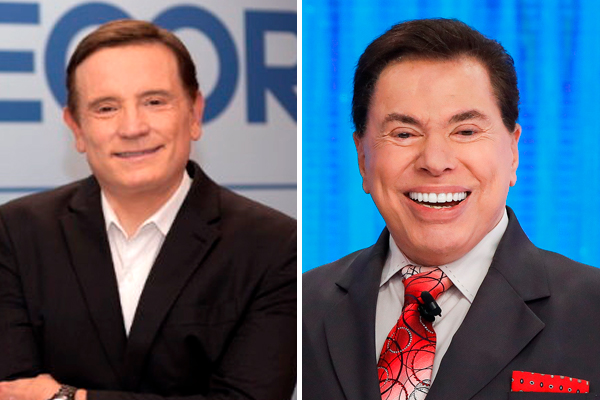 Recém-saído do SBT, Roberto Cabrini homenageia Silvio Santos na Record
