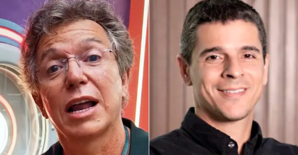 Treta em família: irmão acusou Boninho de usar suas ideias no BBB Boninho e Diogo Boni