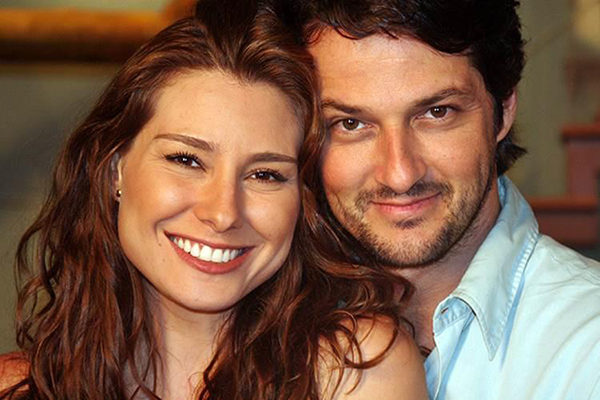 Lavinia Vlasak e Marcelo Serrado em Prova de Amor