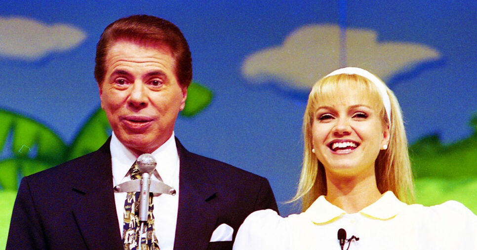 Silvio Santos e Eliana