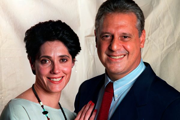 Christiane Torloni e Antônio Fagundes em A Viagem