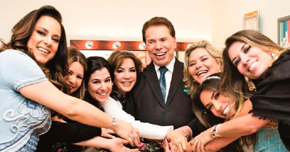 Silvio Santos e família