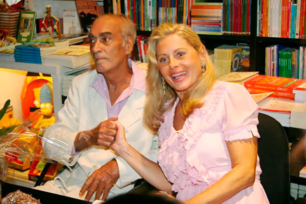 Vera Fischer e Perilúcio José de Almeida (Foto: Reprodução, Globo)