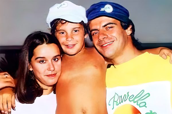 Lucélia Santos, Jonas Torres e Mário Gomes em Vereda Tropical