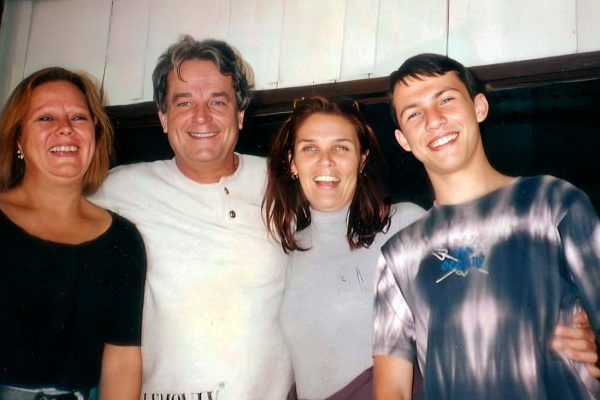 Fausto Rocha Jr e família
