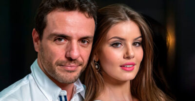 Rodrigo Lombardi e Camila Queiroz em Verdades Secretas