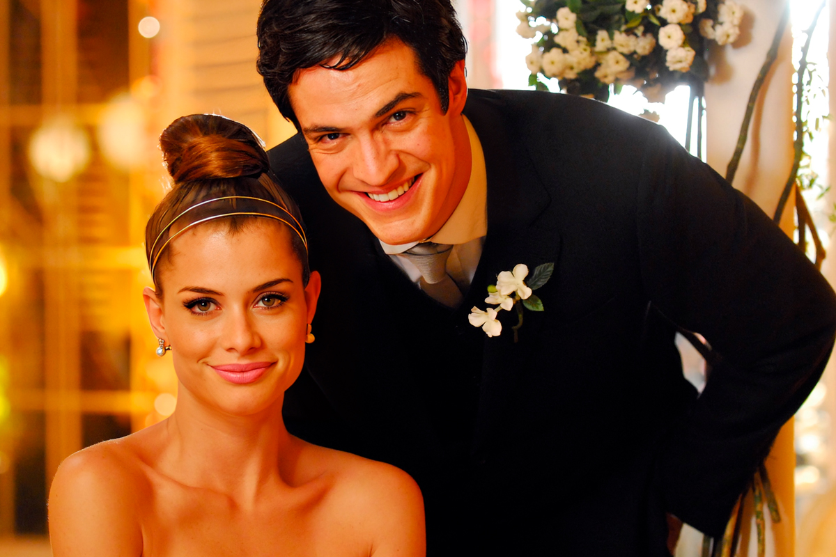 Alinne Moraes e Mateus Solano em Viver a Vida