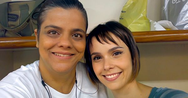 Christina Rodrigues e Débora Falabella