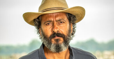 Marcos Palmeira como José Leôncio em Pantanal (João Miguel Júnior / Globo)