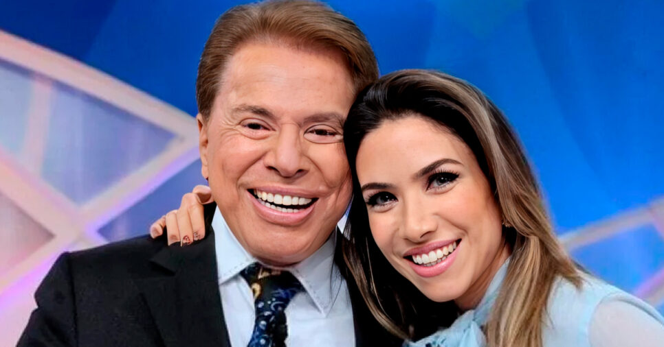 Silvio Santos e Patricia Abravanel