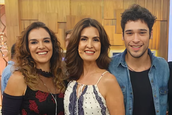 Encontro - Bruno Fagundes, Fátima Bernardes e Mara Carvalho