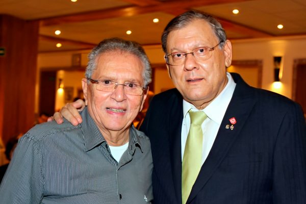 Carlos Alberto de Nóbrega e Milton Neves