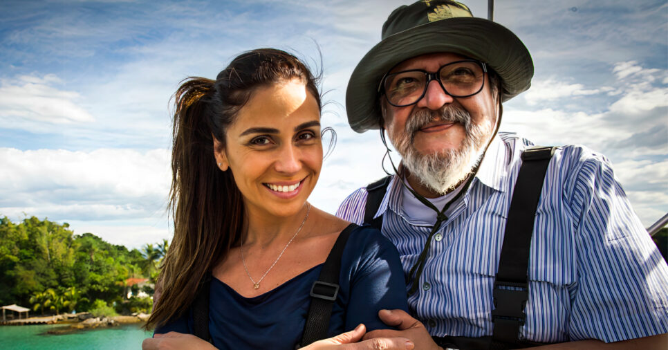 Giovanna Antonelli e Luís Melo em Sol Nascente