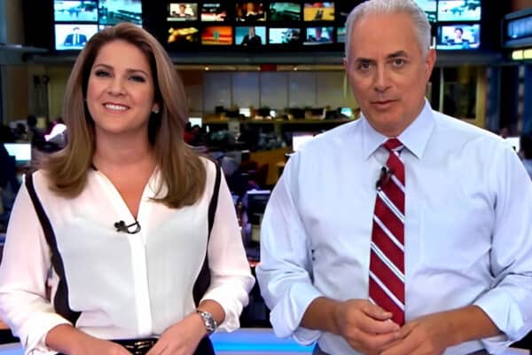 Jornal da Globo - Christiane Pelajo e William Waack