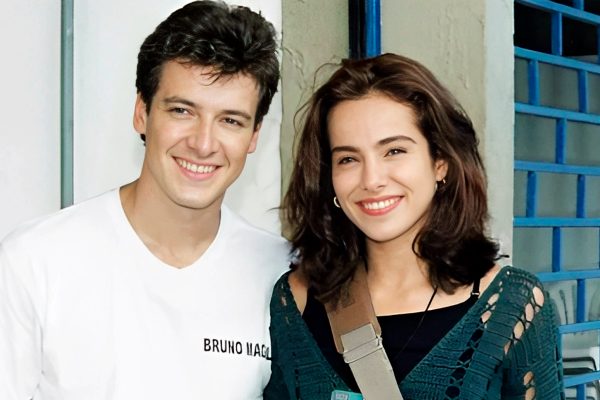 Rodrigo Faro e Cássia Linhares em Malhação 1998