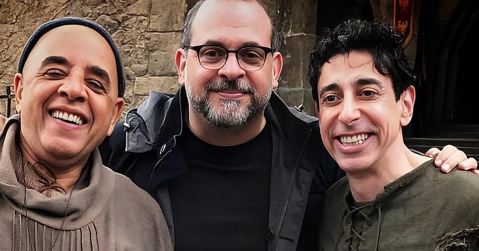 Pascoal da Conceição, Fabrício Mamberti e Cássio Scapin