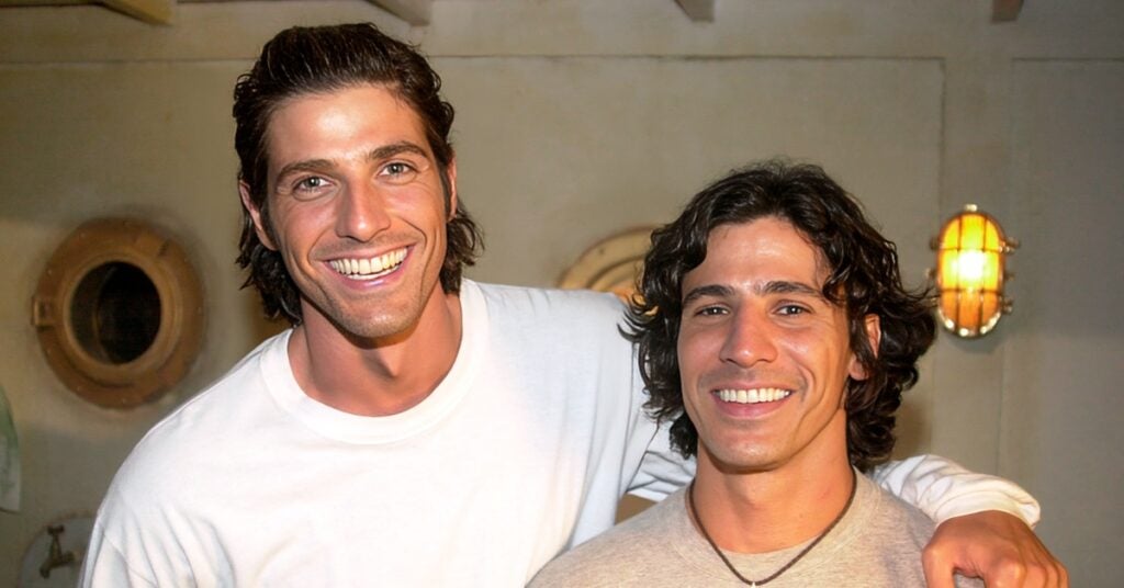 Doente e sozinho, ex-galã da Globo diz que busca “força para reagir” Da Cor do Pecado - Leonardo Brício e Reynaldo Gianecchini