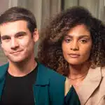 Nicolas Prattes e Barbara Reis em Todas as Flores (Estevam Avellar / Globo)