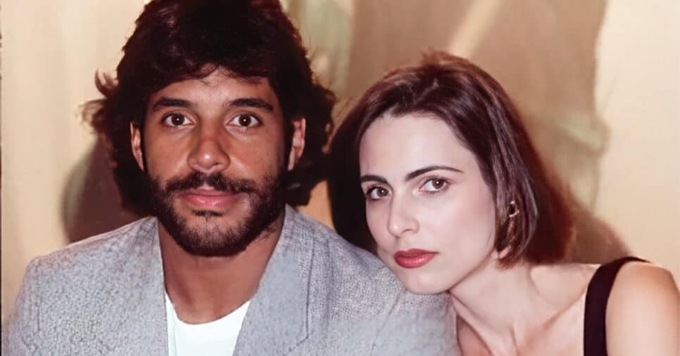Alexandre Frota e Silvia Pfeifer