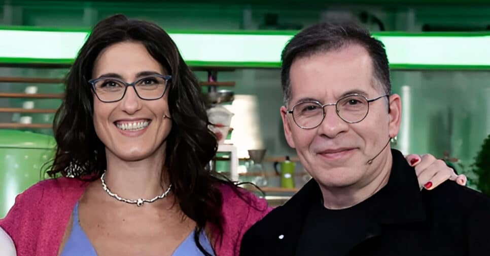 Paola Carosella e Leandro Hassum