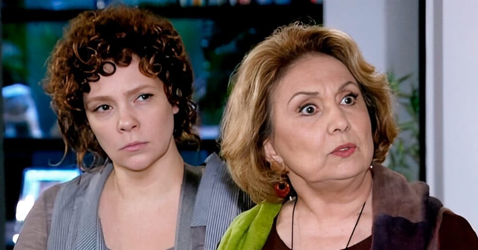 Thais de Campos e Eva Wilma