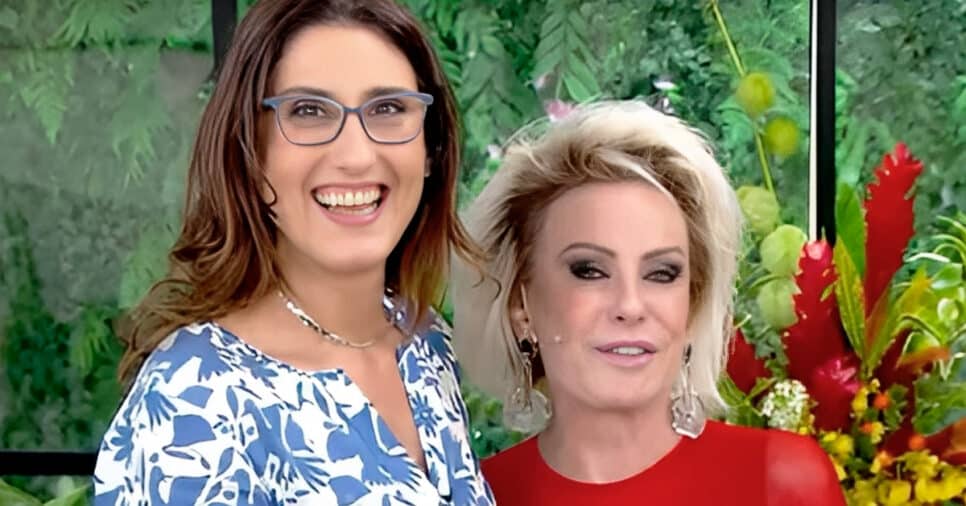 Paola Carosella e Ana Maria Braga no Mais Você