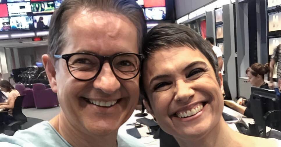 Carlos Tramontina e Sandra Annenberg