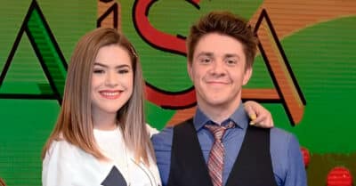 Maisa Silva e Oscar Filho no Programa da Maisa (Divulgação / SBT)