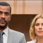 Samuel de Assis (Ben) e Carolina Dieckmann (Lumiar) em Vai na Fé