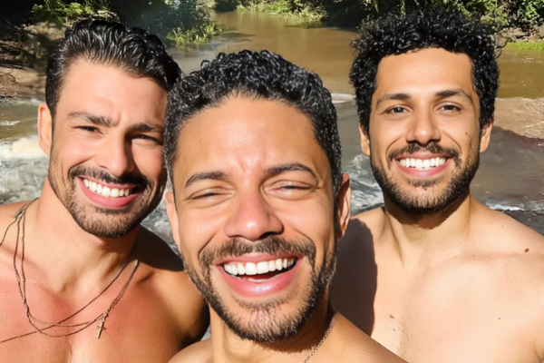 Terra e Paixão - Amaury Lorenzo, Cauã Reymond e Paulo Lessa