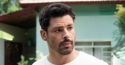 Cauã Reymond como Caio em Terra e Paixão (Reprodução / Globo)