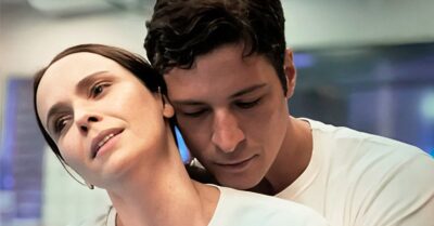Debora Falabella e Leandro Lima em Terra e Paixão (Reprodução / Globo)