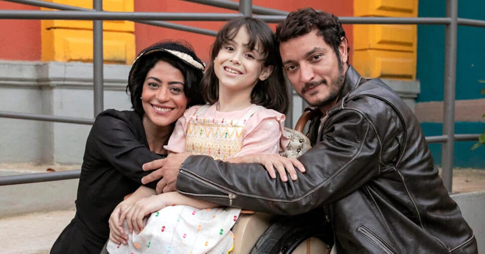 arol Castro, Vitória Pabst e Allan Souza Lima, atores de Amor Perfeito, da TV Globo