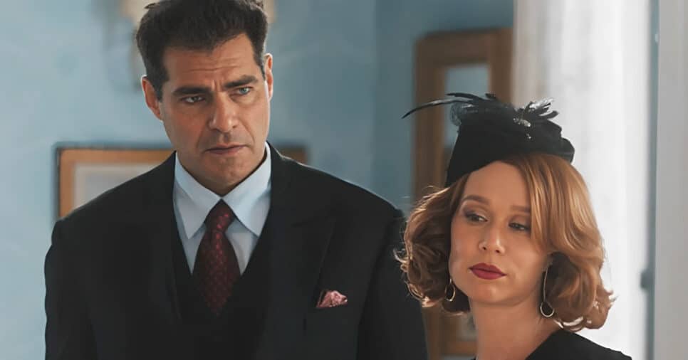 Thiago Lacerda e Mariana Ximenes como Gaspar e Gilda em Amor Perfeito