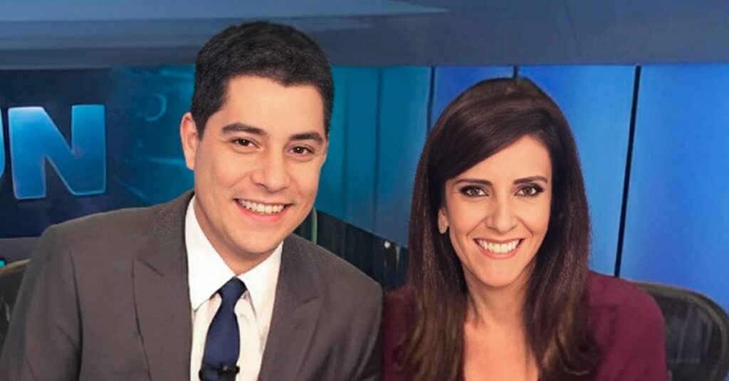Após demissão, jornalista quer distância da CNN: “Nunca mais se dirijam a mim” Evaristo Costa e Monalisa Perrone