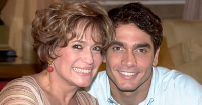 Susana Vieira (Lorena) e Rafael Calomeni (Expedito) em Mulheres Apaixonadas (Divulgação / Globo)