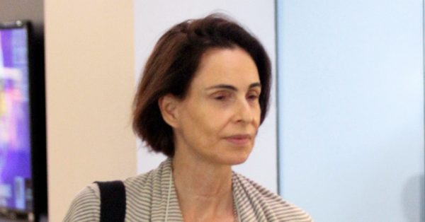 A atriz Silvia Pfeifer