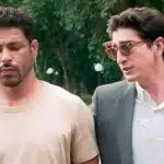 Cauã Reymond e Johnny Massaro como Caio e Daniel em Terra e Paixão (Reprodução / Globo)