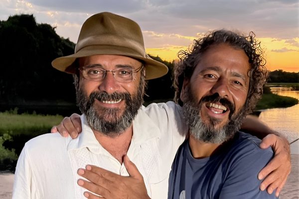 Almir Sater e Marcos Palmeira em Pantanal